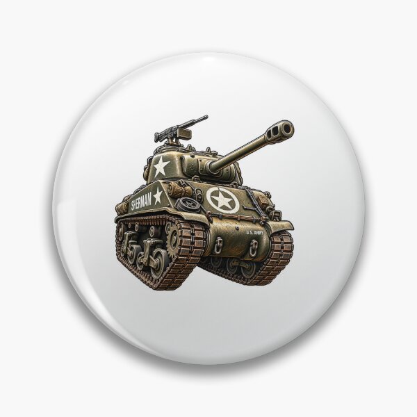 Item preview, M4 Sherman Tank – WWII American Army designed and sold by Strongermind.