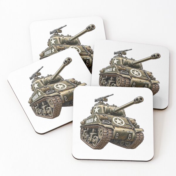 Item preview, M4 Sherman Tank – WWII American Army designed and sold by Strongermind.
