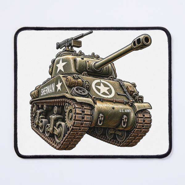 Item preview, M4 Sherman Tank – WWII American Army designed and sold by Strongermind.