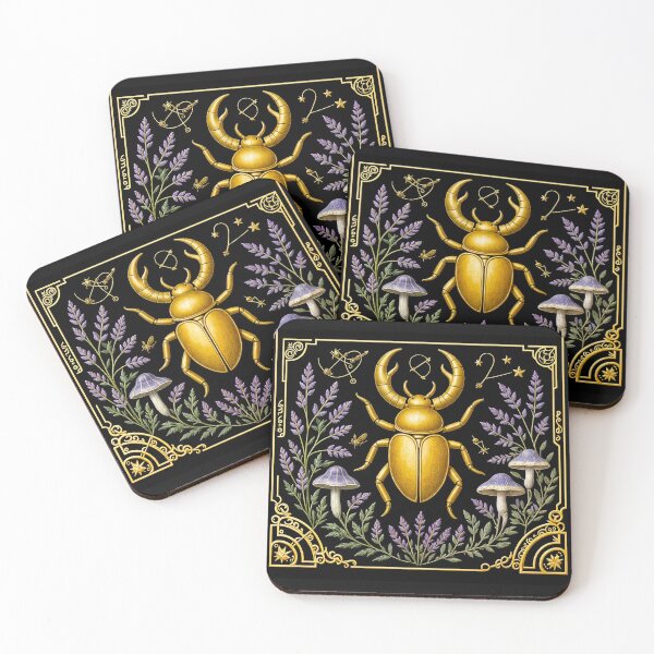 Item preview, The Scarab and the Mystical Flora #3 designed and sold by Helios Be. Lavsh.