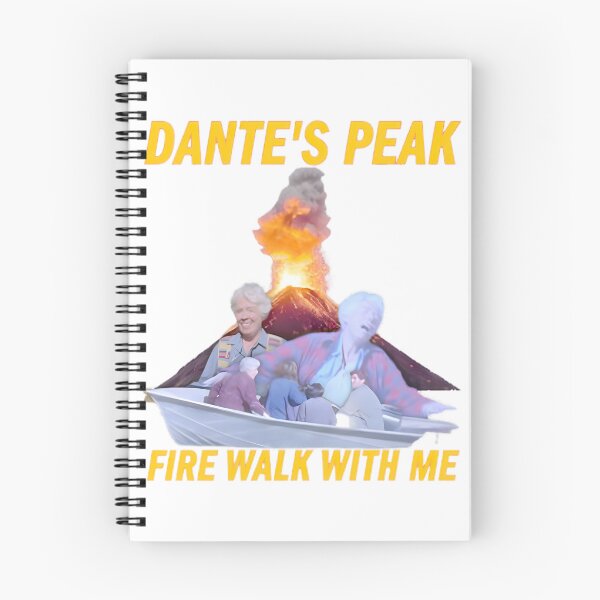 Item preview, Dante'S Peak Volcano Vintage Retro Style Design LIMITED EDITION designed and sold by ThatLove.