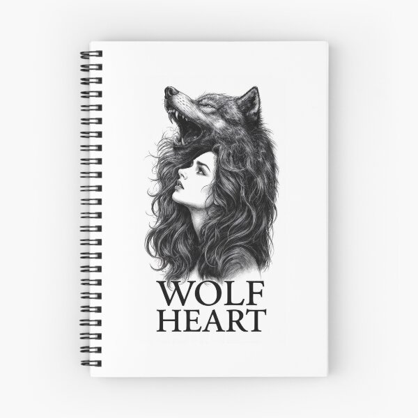 Item preview, Wolf Heart | Wild Spirit | Spiritual Wolf Woman T-Shirt Design` designed and sold by Aliplus+.