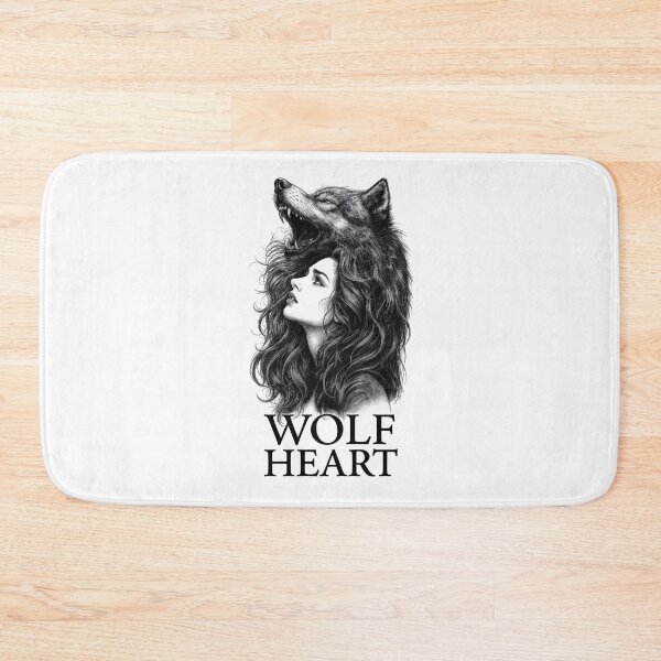 Item preview, Wolf Heart | Wild Spirit | Spiritual Wolf Woman T-Shirt Design` designed and sold by Aliplus+.
