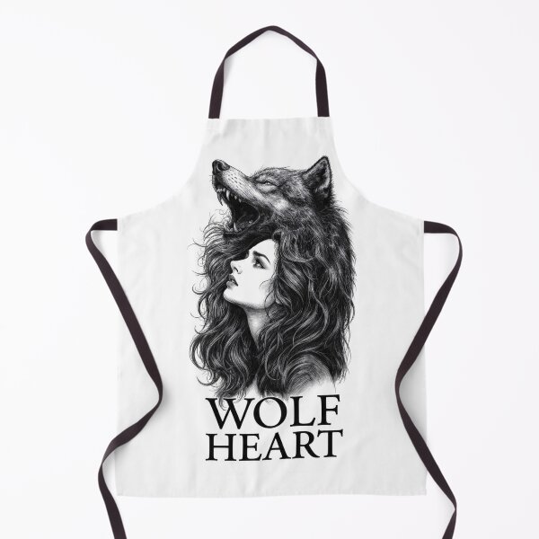 Item preview, Wolf Heart | Wild Spirit | Spiritual Wolf Woman T-Shirt Design` designed and sold by Aliplus+.
