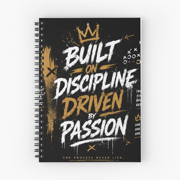 Item preview, Built on Discipline Driven by Passion designed and sold by LegendCourt.