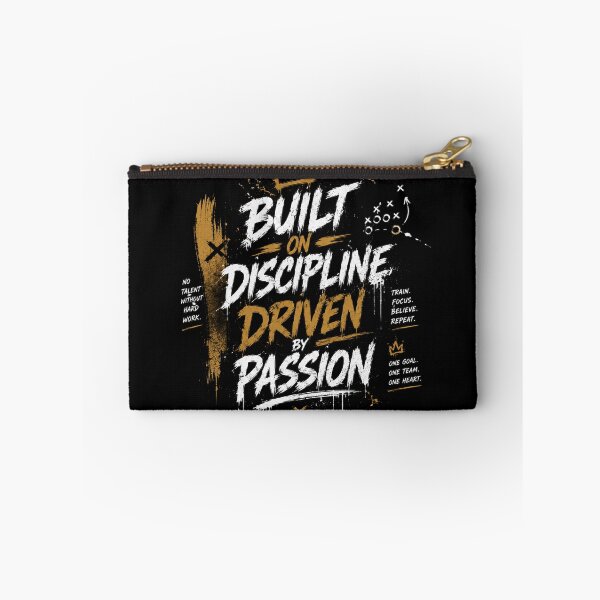 Item preview, Built on Discipline Driven by Passion designed and sold by LegendCourt.