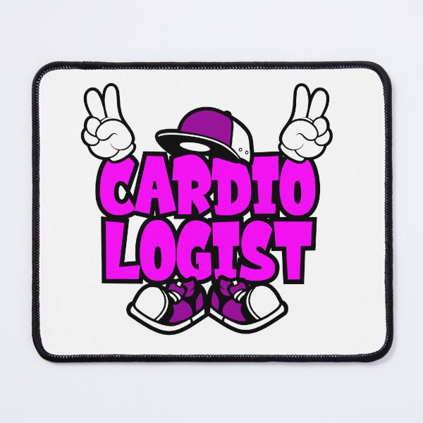 Item preview, CARDIOLOGIST - WORK Graffitti Comic Words Funny designed and sold by NFTWords.