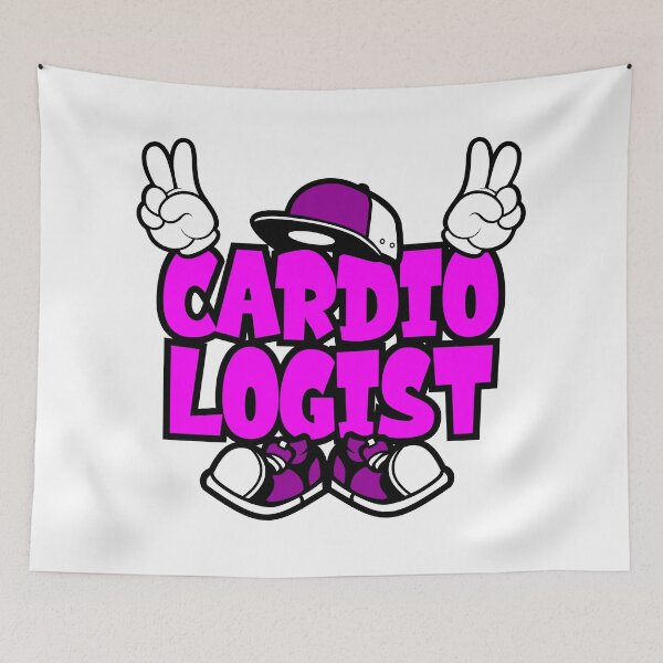 Item preview, CARDIOLOGIST - WORK Graffitti Comic Words Funny  designed and sold by NFTWords.
