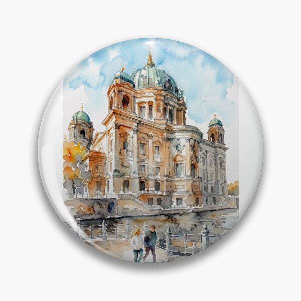 Item preview, Berlin Cathedral Bridge, Autumn Scene designed and sold by caracatita75.