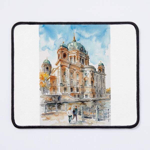 Item preview, Berlin Cathedral Bridge, Autumn Scene designed and sold by caracatita75.