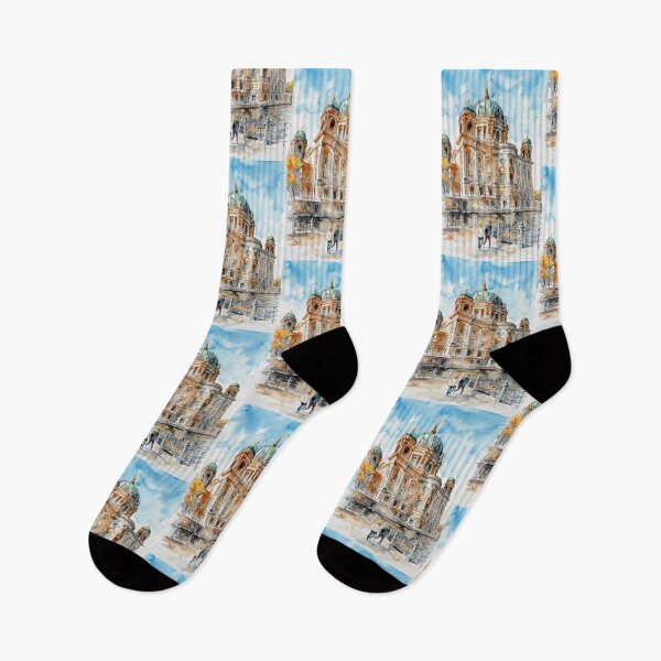 Item preview, Berlin Cathedral Bridge, Autumn Scene designed and sold by caracatita75.