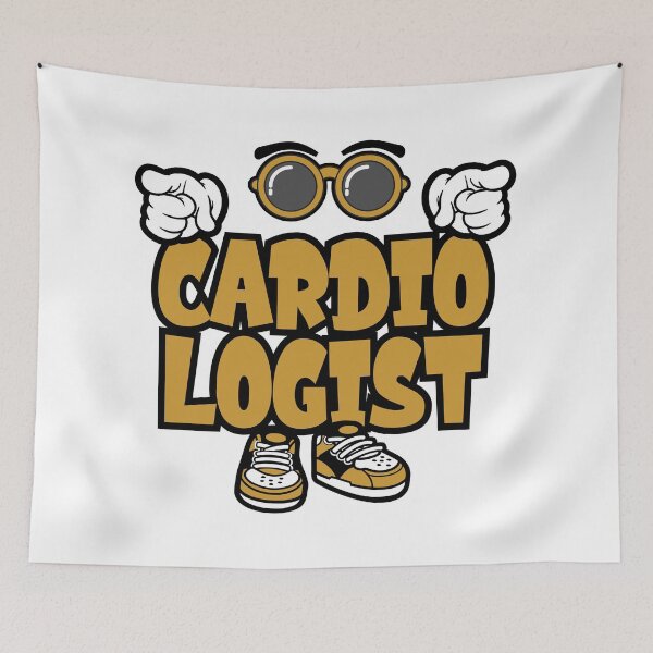 Item preview, CARDIOLOGIST - WORK Words Character Bold Retro designed and sold by NFTWords.
