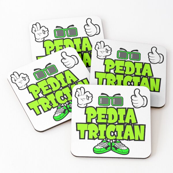 Item preview, PEDIATRICIAN - PROFESSIONS Design Character Bold Retro designed and sold by NFTWords.