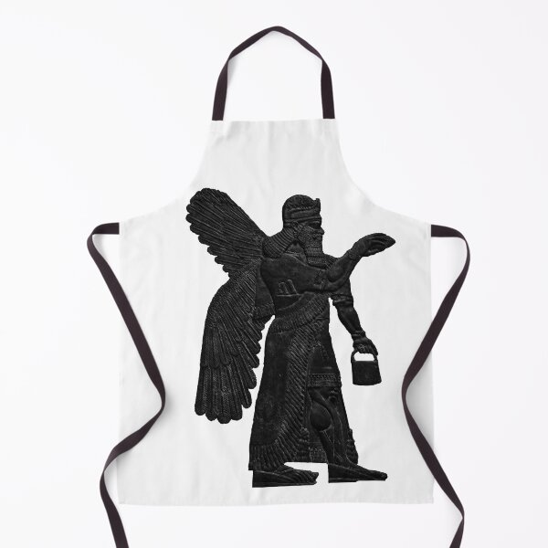 Item preview, Ancient Neo-Assyrian palace relief of a Winged Genie designed and sold by stevepaint.