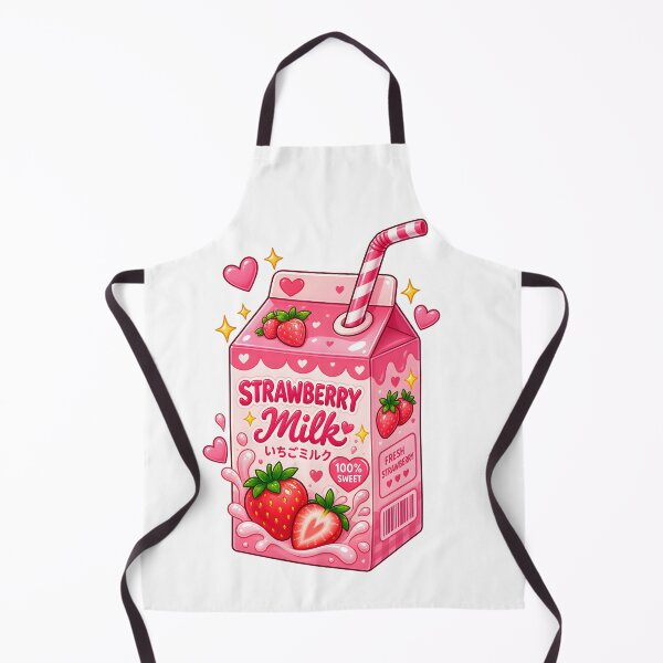 Item preview, Cute Strawberry Milk Kawaii Carton designed and sold by TinyWeird.