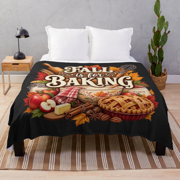 Item preview, Fall Is for Baking – Cozy Autumn Baker Design designed and sold by astersgraphics.