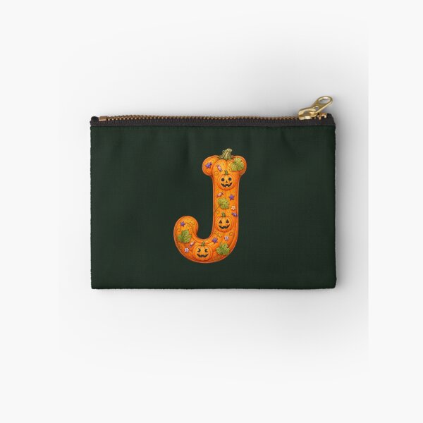 Item preview, Halloween Letter J Monogram – Spooky Jack-O-Lantern Alphabet Initial Design designed and sold by VectorJoy.