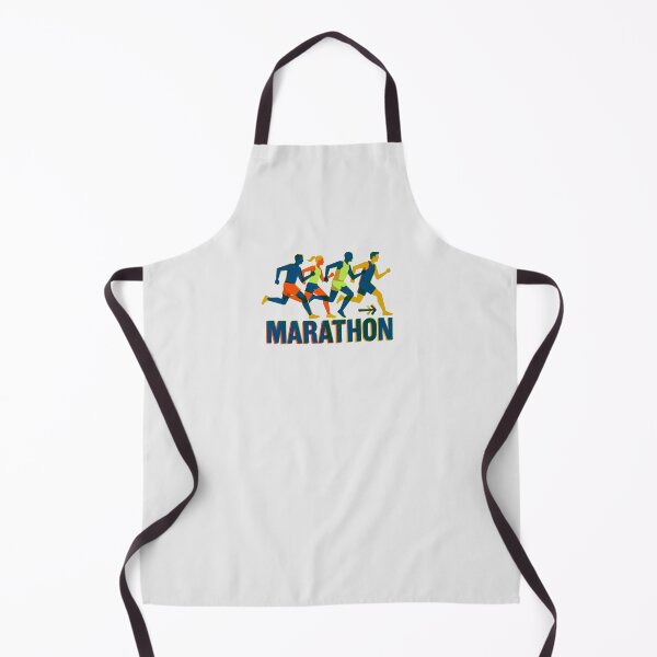 Item preview, Marathon Runners Group Running Club Colorful Sport Illustration designed and sold by KiwiRider.