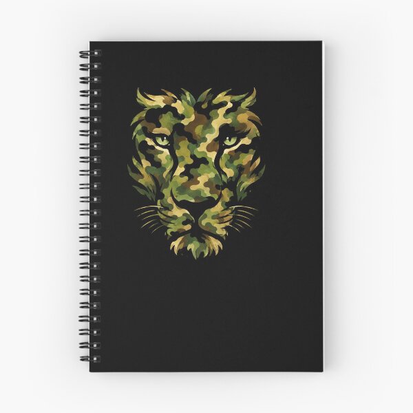 Item preview, Camouflage Lion Face Fierce Military Wildlife  designed and sold by Moizento.
