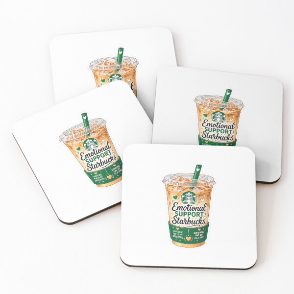 Item preview, Apoyo emocional Café helado de Starbucks designed and sold by mamajuamba.