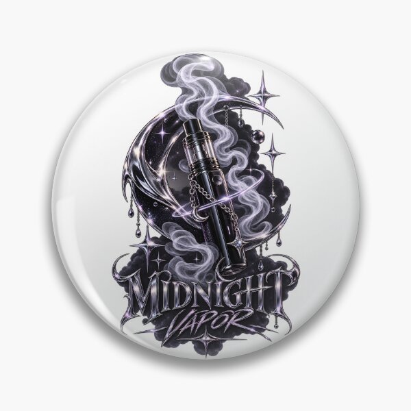 Item preview, Midnight Vapor – Gothic Moon Vape Aesthetic designed and sold by House of Taste Vape Designs.