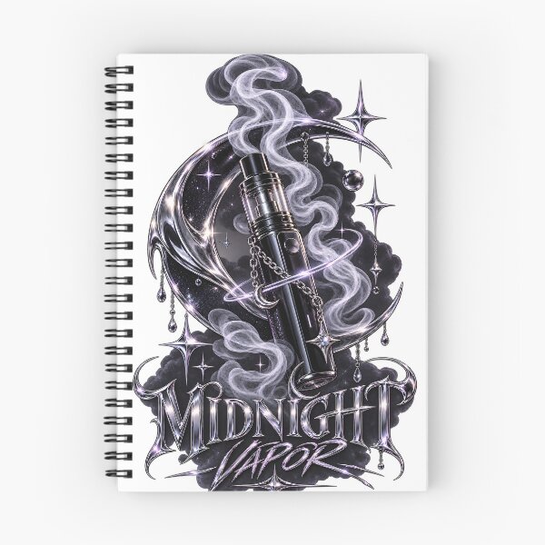 Item preview, Midnight Vapor – Gothic Moon Vape Aesthetic designed and sold by House of Taste Vape Designs.