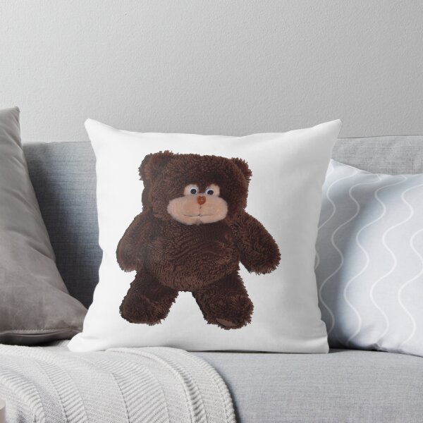 Item preview, Funny Retro Fluffy Brown Bear designed and sold by cutepid.