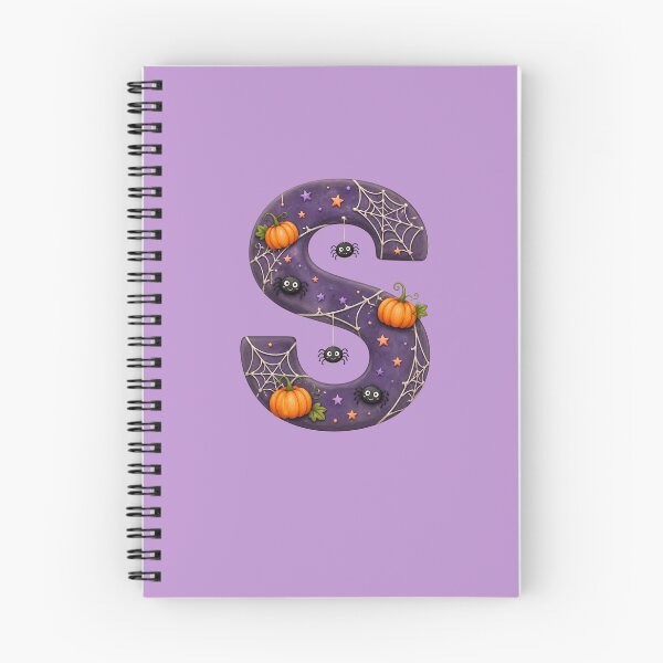 Item preview, Halloween Letter S Monogram – Spooky Skeleton Alphabet Initial Design designed and sold by VectorJoy.