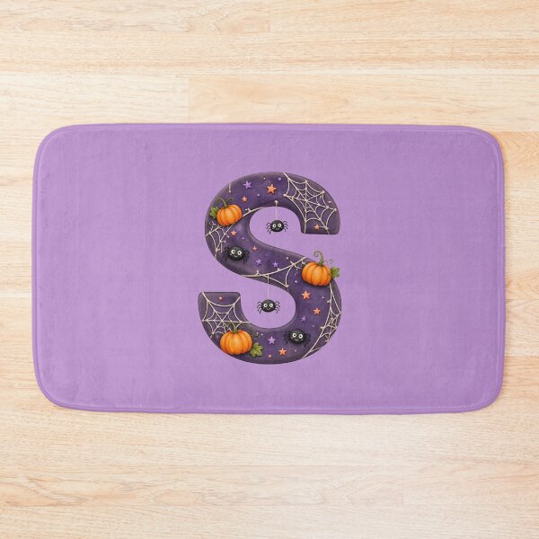 Item preview, Halloween Letter S Monogram – Spooky Skeleton Alphabet Initial Design designed and sold by VectorJoy.