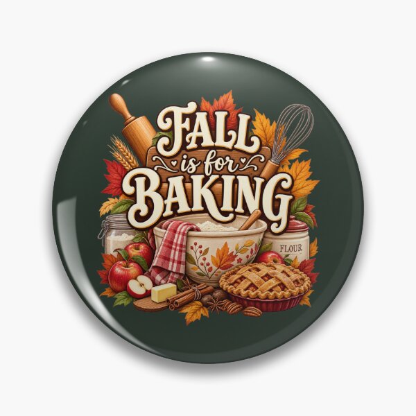 Item preview, Fall Is for Baking – Cozy Autumn Baker Design designed and sold by astersgraphics.