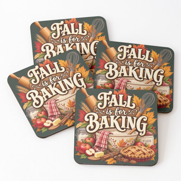 Item preview, Fall Is for Baking – Cozy Autumn Baker Design designed and sold by astersgraphics.
