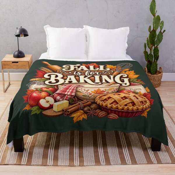 Item preview, Fall Is for Baking – Cozy Autumn Baker Design designed and sold by astersgraphics.