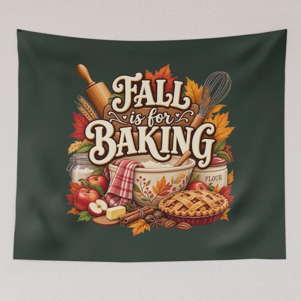 Item preview, Fall Is for Baking – Cozy Autumn Baker Design designed and sold by astersgraphics.