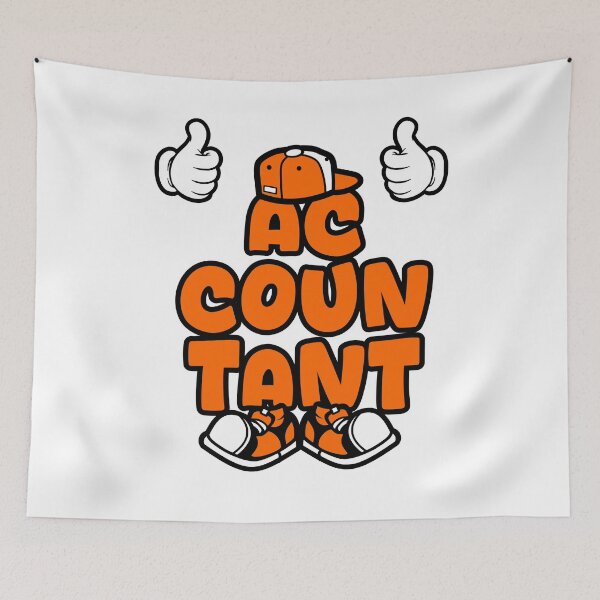 Item preview, Accountant - PROFESSIONS Graffiti Character Bold Popart designed and sold by NFTWords.