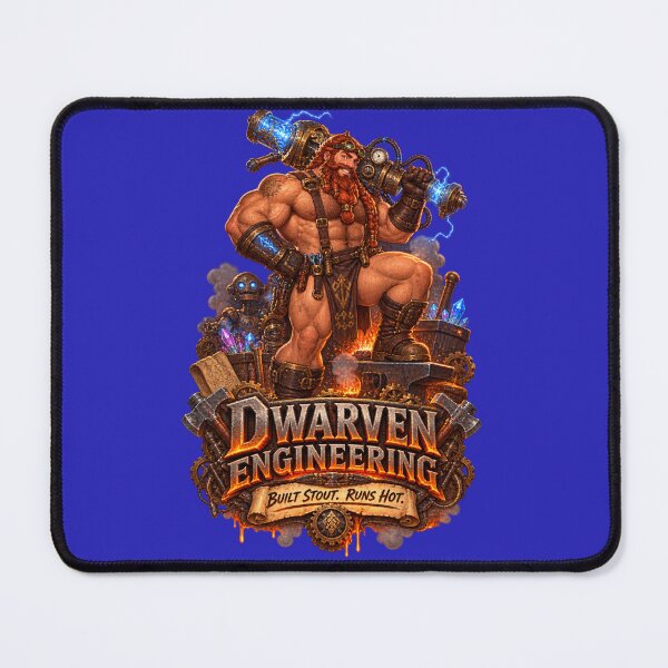 Item preview, Dwarven Engineering – Built Stout Runs Hot designed and sold by The Wayward Heroes Guild.