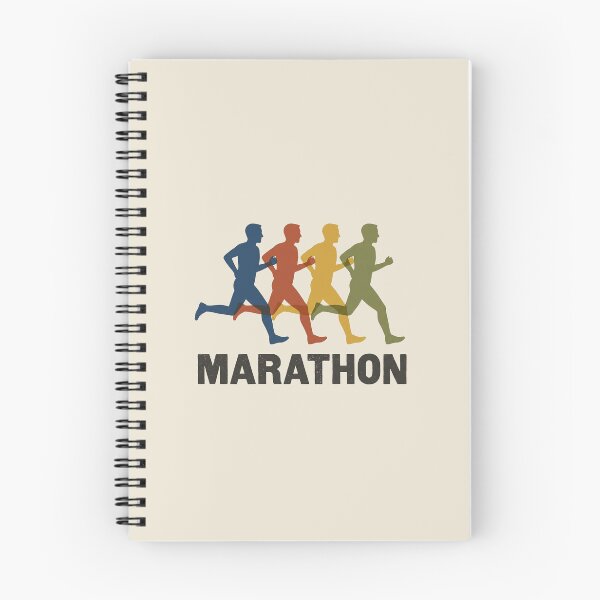 Item preview, Marathon Runner Vintage Running Club Earth Tone Graphic designed and sold by KiwiRider.