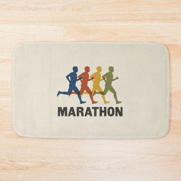 Item preview, Marathon Runner Vintage Running Club Earth Tone Graphic designed and sold by KiwiRider.
