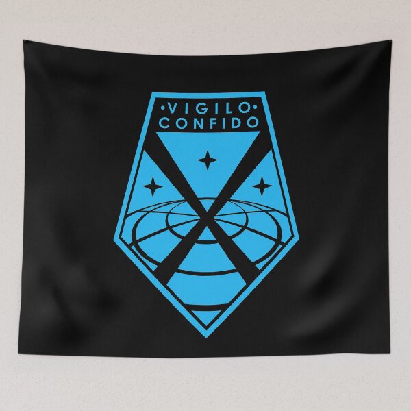 Item preview, vigilo confido blue designed and sold by DrFumaStone.