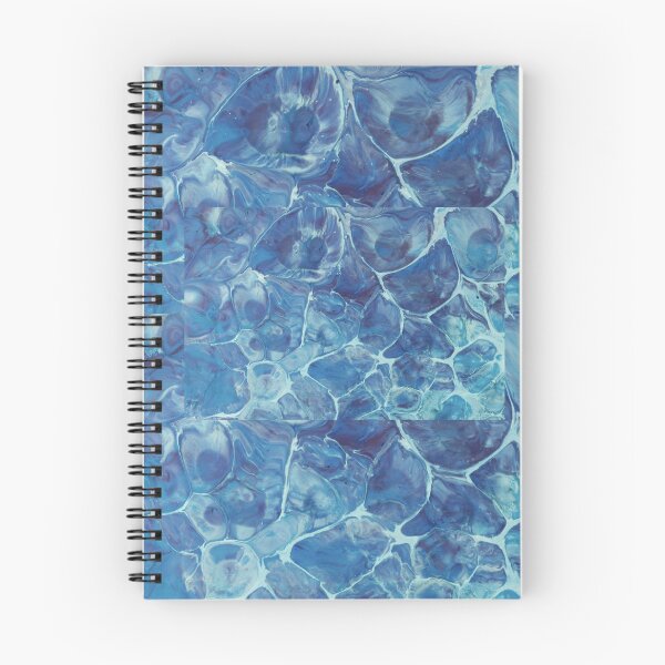 Item preview, Blue Water Waves Underwater Ocean Aesthetic Pattern designed and sold by NikBrin Prevail .