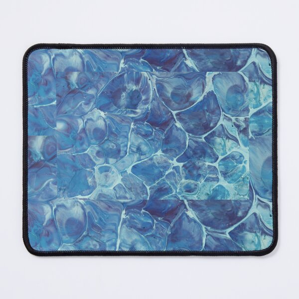 Item preview, Blue Water Waves Underwater Ocean Aesthetic Pattern designed and sold by NikBrin Prevail .
