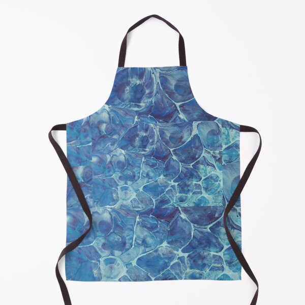Item preview, Blue Water Waves Underwater Ocean Aesthetic Pattern designed and sold by NikBrin Prevail .
