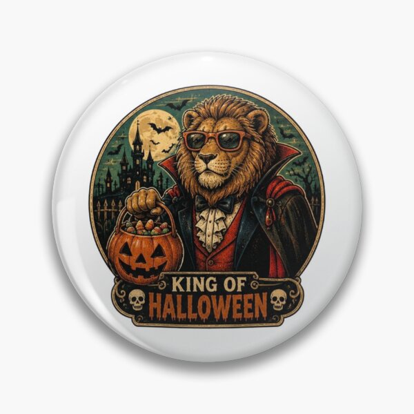 Item preview, Un feroz león de Halloween designed and sold by JonysCreativeDesigns.