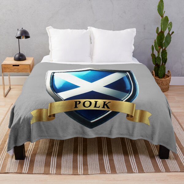 Item preview, Polk Scottish Heritage Crest Shield designed and sold by Highlandkings.