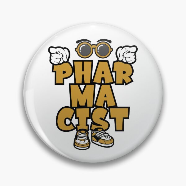 Item preview, Pharmacist - PROFESSIONS typography Character Bold Funny designed and sold by NFTWords.