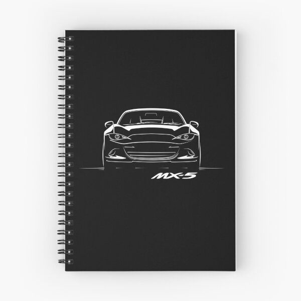Item preview, Mazda MX-5 Miata front silhouette essential designed and sold by blackdogshop.