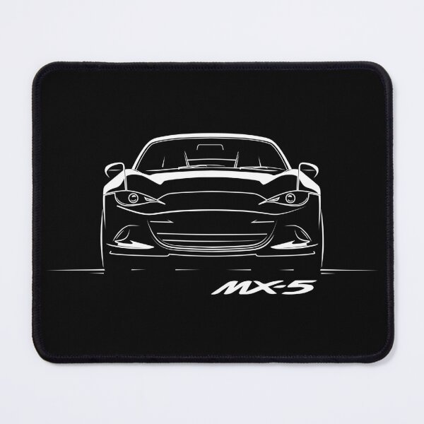 Item preview, Mazda MX-5 Miata front silhouette essential designed and sold by blackdogshop.