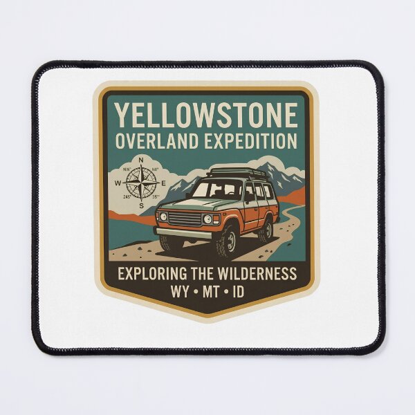 Item preview, Yellowstone Overland Expedition 4x4 Off Road Wilderness Adventure designed and sold by LittleArij.
