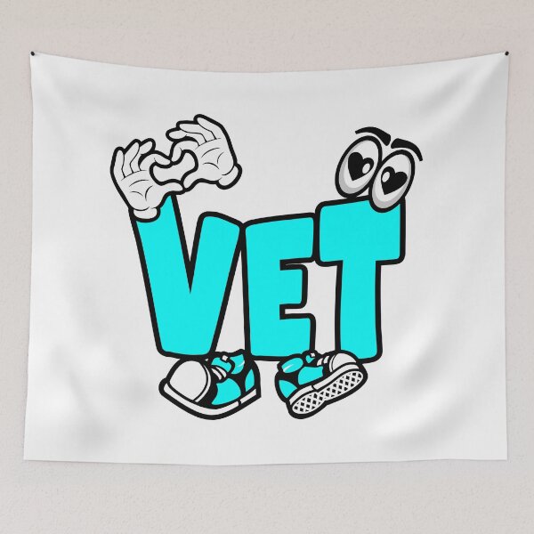 Item preview, Vet  - WORK Graffitti Comic Words Funny  designed and sold by NFTWords.