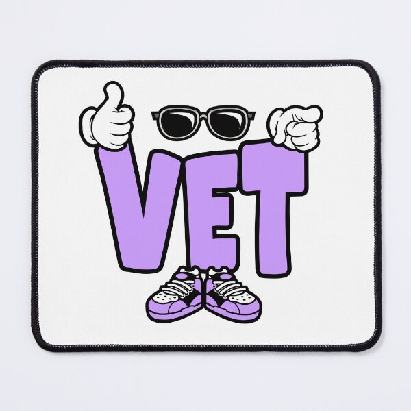 Item preview, Vet  - PROFESSIONS Lettering Character Bold Retro designed and sold by NFTWords.