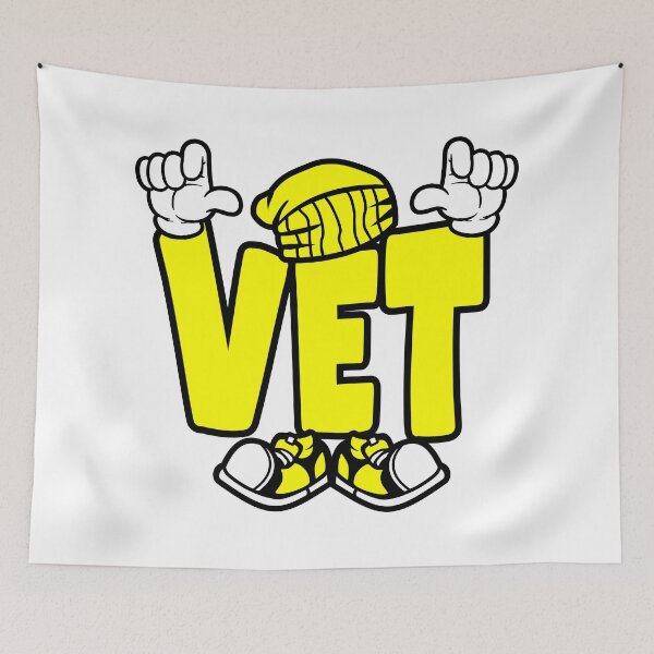 Item preview, Vet  - WORK Words Character Bold Retro designed and sold by NFTWords.